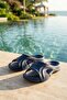 Navy Blue Daily Balcony Garden Pool Beach Slippers Men's Slippers - 2