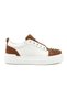 Thorn Thick Sole Lace-Up Men's Sneaker White Tan - 4
