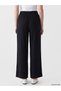 Esvab • Modern & Distinctive Wide-Leg Women's Trousers with Waist Drawstring - 5