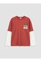 Crew Neck Printed Boys' T-Shirt (W6) - 2