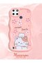 Realme C25Y Compatible Case Camera Protector Pink Silicone Couple Phone Case Cat Pattern - 2