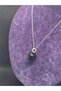 Green Star Stone Natural Stone Steel Chain Necklace Suitable for Daily Use Luck Abundance Symbol Birthstone Minimal Single Stone Necklace - 4