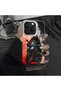 Samsung Galaxy A31 Compatible Silicone Edge Hard Back Case Couple Phone Case with Motor Pattern - 8