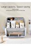 SOTEN Large Capacity Makeup Bag and Makeup Station, Multifunctional Makeup Organizer and Makeup Set, Portable Waterproof Makeup Case, Standing Makeup Kit Makeup Box Dressing Table Organizer, Travel Co - 2