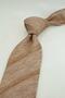 Gold Beige Classic Linen Tie Kk13860 - 4
