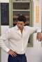 Adra Premium 100% Cotton Regular Fit White Men's Shirt - 6