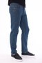 Men's Petrol Blue Light Non-Marking Cotton Flexible Denim Jean Jeans Regular Fit - 7