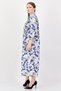 Women Floral Print Shirt Dress, Multicolor - 3