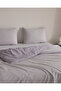 Brunelle Double Cotton Printed Sheet and Duvet Cover Set - Lilac - 3