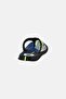 Kids Boy R Line Slip On Sandals, Black - 4