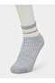 Pack of 3 - Girls Striped Cotton Blend Socks - 4
