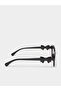 Bow Arm Design Cat Eye Sunglasses - 3
