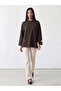 Crew Neck Women's Sweatshirt Tunic