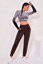 Women's Jogger Sweatpants Stretchy High Waist Jogger Sweatpants - 2