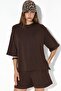 Busem Women's Loose Fit Crew Neck T-Shirt