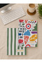 A4 Spiral Notebook Set of 2 – Lined with Colorful Cover - Checkered 80 Sheets School and Office Notebook