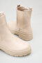 S225 Women's Thick Soled Chelsea Boots with Rubber Detailing, Casual Ankle Boots - 4