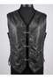 Genuine Leather Women's Chopper Biker Leather Vest