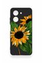 Redmi A5 Compatible Sunflower Patterned Silicone Case - 3