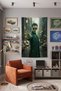 Matrix Wall Covering – Modern Decorative Quality Fabric Tapestry Wall Carpet - 2