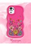 Redmi Note 10 4g Compatible Case Camera Protector Red Silicone Couple Phone Case Floral Pattern - 2
