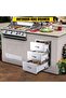 Stainless Steel Outdoor Kitchen Drawers, Flush Mount Built-in BBQ Drawer - 3