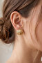 Starfish, Oyster, and Minimal Triple Earring Set - 3