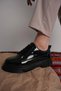 Kb-702 Kuback Charcoal Patent Leather Casual Men's Shoes - 3