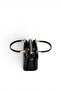 Black - Women's Handbag with Black Logo Sp1293 - 3