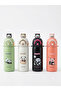 Patterned Children's Water Bottle - 430 Ml. 316L Stainless Steel - 6 Hours Hot with Thermoses - Use with Straw - Shotay St-8818 - Panda