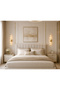 Tt505-Fsr (White Light Led) Hurricane Model French Yellow Finish Led Sconce