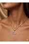 Rainbow Joy: Colorful Stone Rainbow Necklace - 2