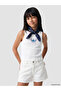 Nevavm Oval Collar Stitch Printed Girls' Undershirt with a Difference
