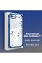 iPhone 7/8/Se 2020 2022 Compatible Transparent Four Corner Silicone Coated Glossy Edge Case - 4