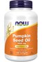 Now, Pumpkin Seed Oil Supplement Nutritional Oil, 1000 Mg 100 Softgels