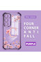 Samsung Galaxy S24 Fe Compatible Transparent Back Four Corners Reinforced Impact Protection Silicone Case