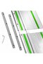Sturdy Build, Track Saw Guide Rail Connector Set - Metal, No Power Needed, Home Improvement Tool ...