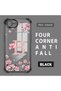 iPhone 16E/17E Compatible Transparent Back Four-Corner Reinforced Impact Protection Silicone Case