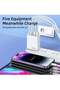 65W 5-Port Fast Charger, 6.6A 2 USB C + 3 USB A Ports Plug, Wall Charging Plug, G Adapter Compatible with charging for Apple Android, Support PD20W and QC3.0 charging protocols - 3