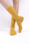 Women's 10% Silver Mineral Content Socks Yellow - 2