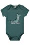 Jurassic world 6-18 months snap-on bodysuit - green - 2