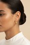 Yellow Color Shiny Hoop Earrings Women's Bijouterie Jewelry Accessory Stylish and Modern Design - 2