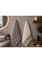 Hand and Face Towel 2 Pieces Cotton 50X90 cm - 2