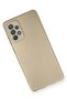 Compatible Case for Samsung Galaxy A72 Soft Colorful Flexible Premium Rubber Silicone - Gold - 3