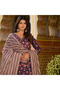 Pink Viscose Cotton Salwar Kameez Dupatta - ALV2078-Pink-Size-M-38-Inches - 3