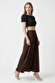 New Style Fairy Skirt Crinkled Voile Fabric with Inner Lining Length 95cm