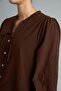 Cotton Regular Fit Crew Neck Tie-Dye Voile Long Sleeve Shirt H9504Ax26Au - 4