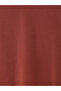 Burgundy V-Neck Modal Blend Women's T-Shirt - 3