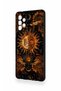 Samsung-A72 Compatible Mystic Sun Patterned Silicone Case - 4