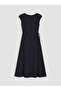 Zero Roba Collar Waist Tie Textured Dress from Uzg Store for Style Enthusiasts